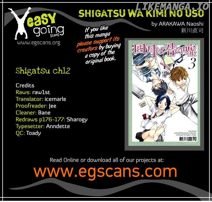Shigatsu Wa Kimi No Uso chapter 12 - page 1
