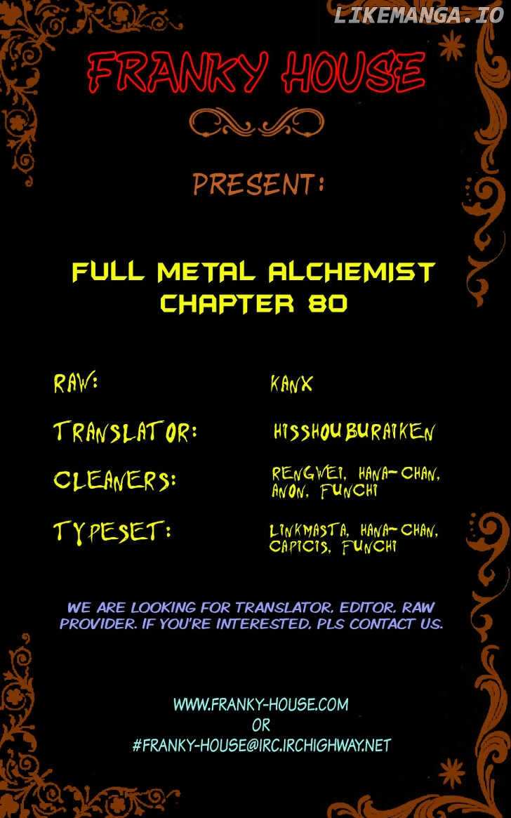 Fullmetal Alchemist chapter 80 - page 37