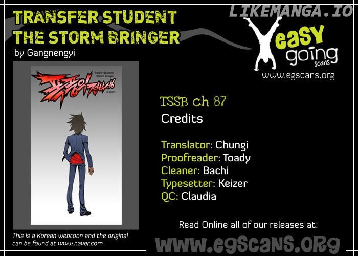 Transfer Student Storm Bringer chapter 87 - page 18