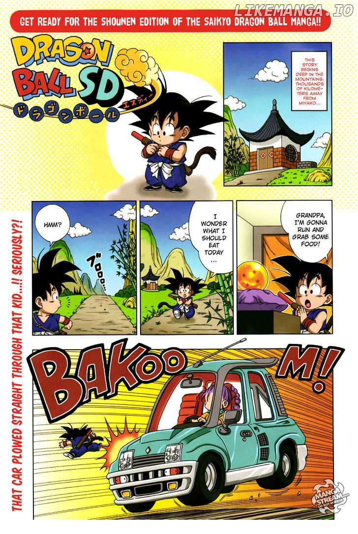 Dragon Ball Sd chapter 5 - page 1
