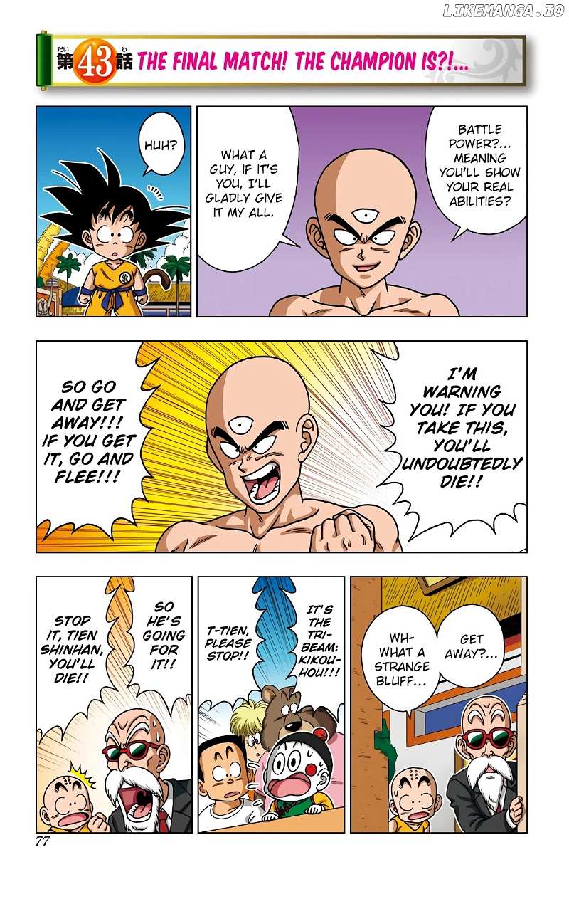 Dragon Ball Sd chapter 43 - page 1