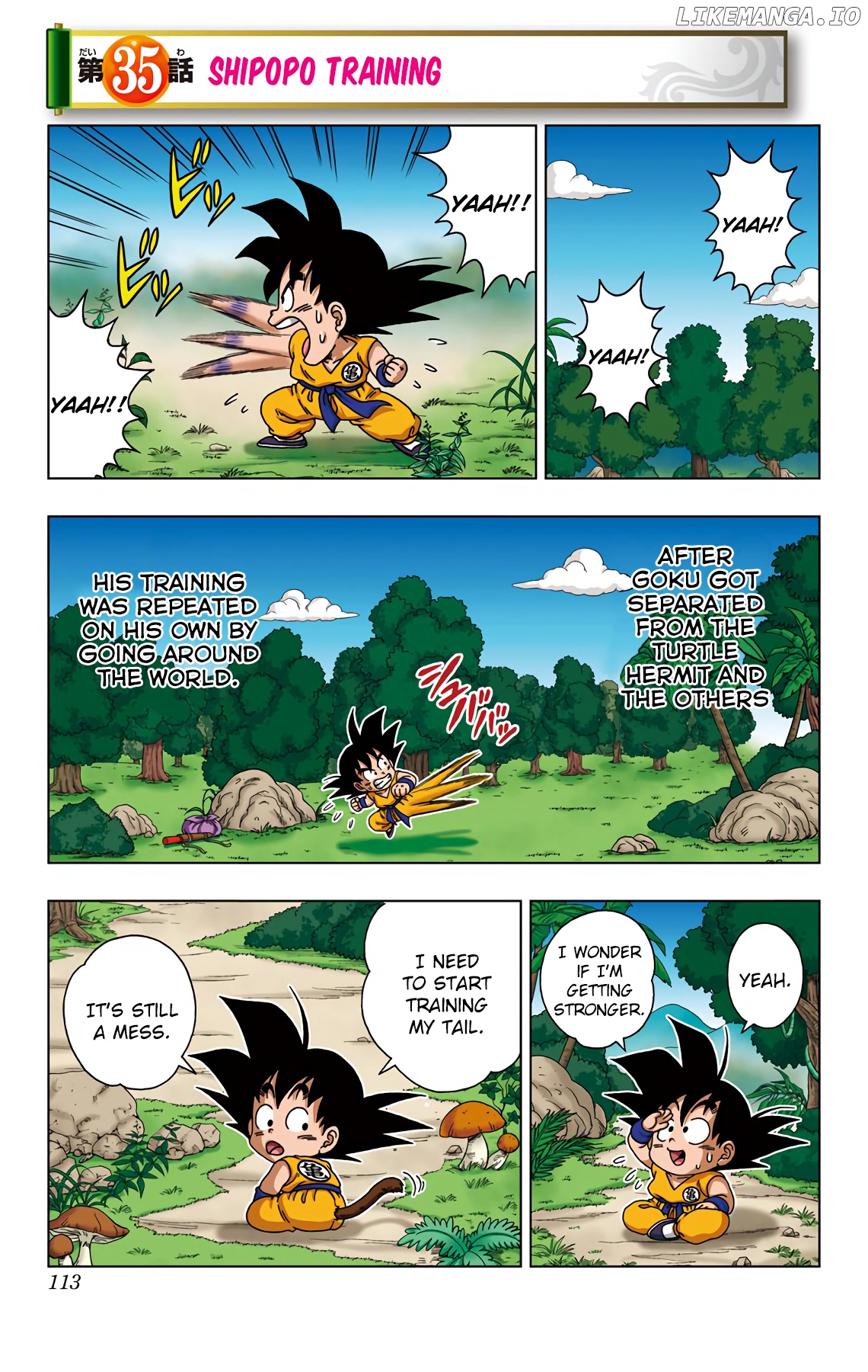 Dragon Ball Sd chapter 35 - page 1