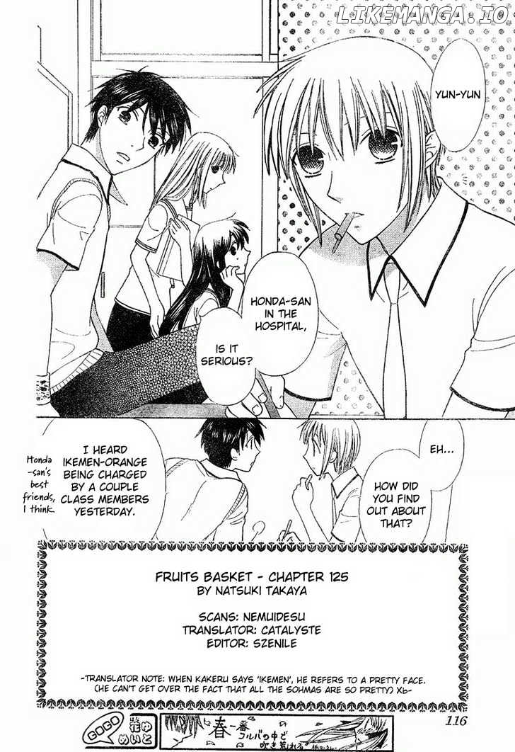 Fruits Basket chapter 125 - page 2