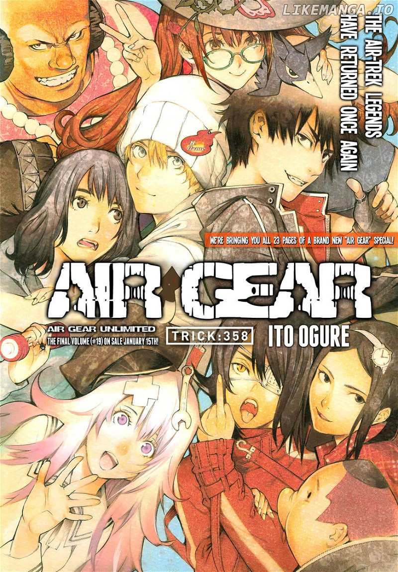 Air Gear Chapter 358 - page 1