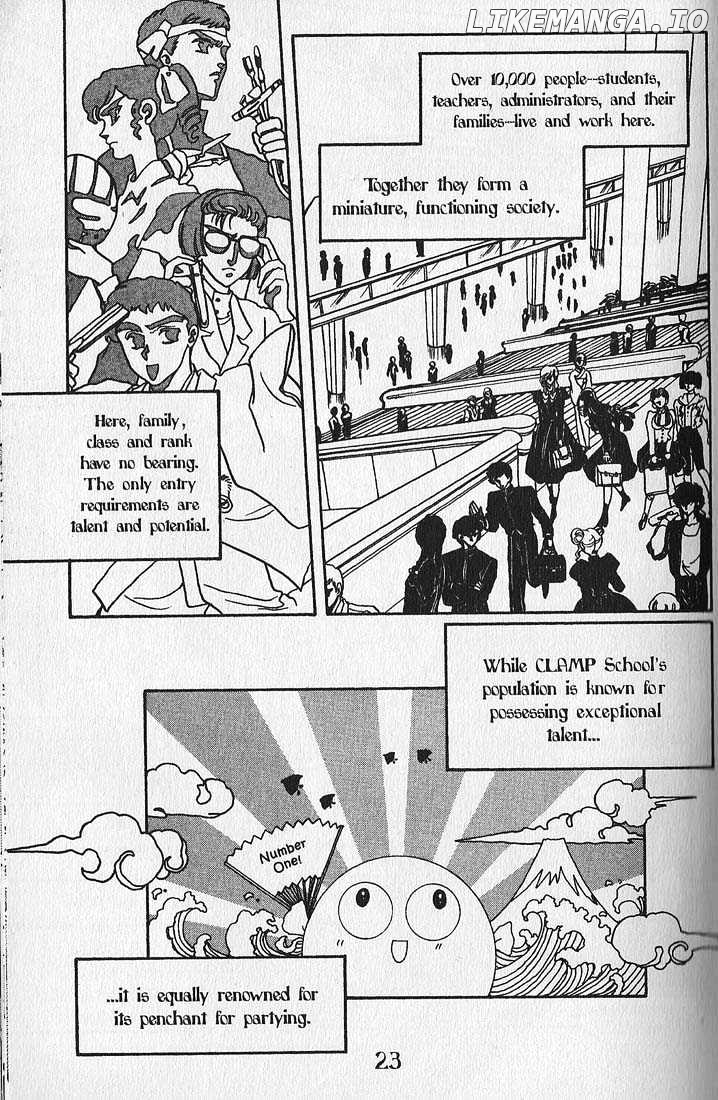 Clamp Gakuen Tanteidan chapter 1 - page 16