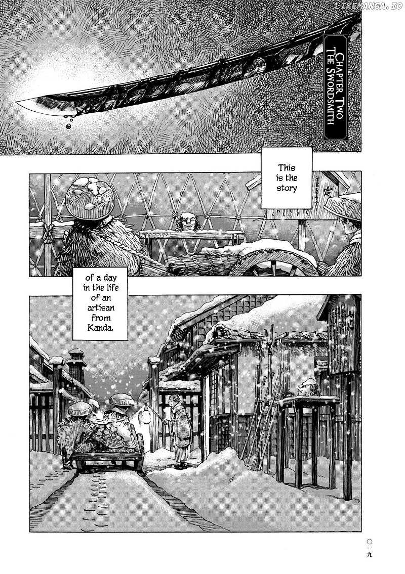 Kanda Gokura-chou Shokunin-Banashi chapter 2 - page 1