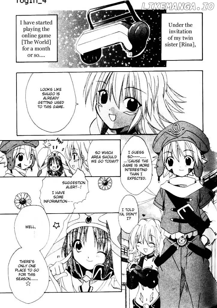 .hack//Tasogare no Udewa Densetsu chapter 4 - page 3