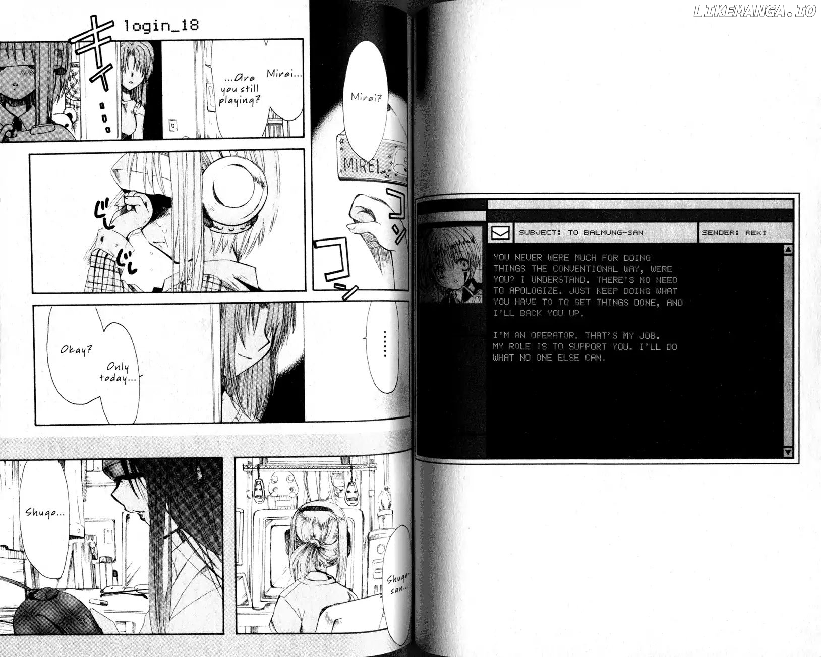 .hack//Tasogare no Udewa Densetsu chapter 18 - page 1