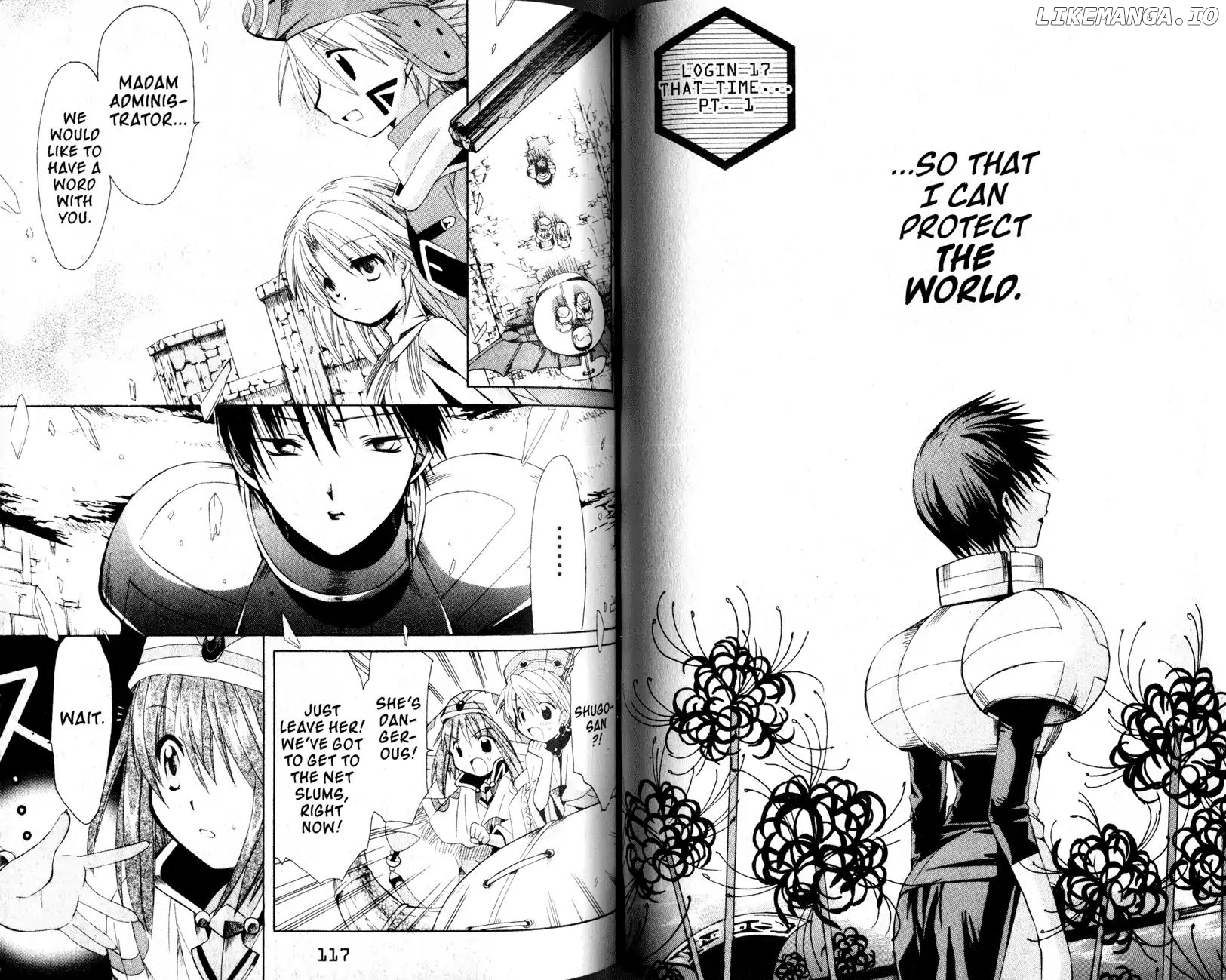 .hack//Tasogare no Udewa Densetsu chapter 17 - page 3