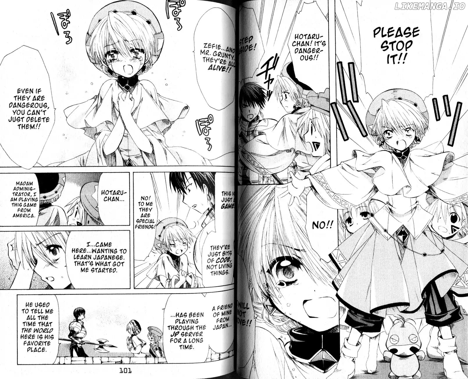 .hack//Tasogare no Udewa Densetsu chapter 16 - page 8