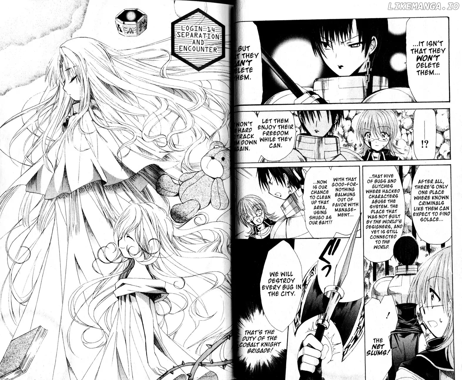 .hack//Tasogare no Udewa Densetsu chapter 14 - page 2