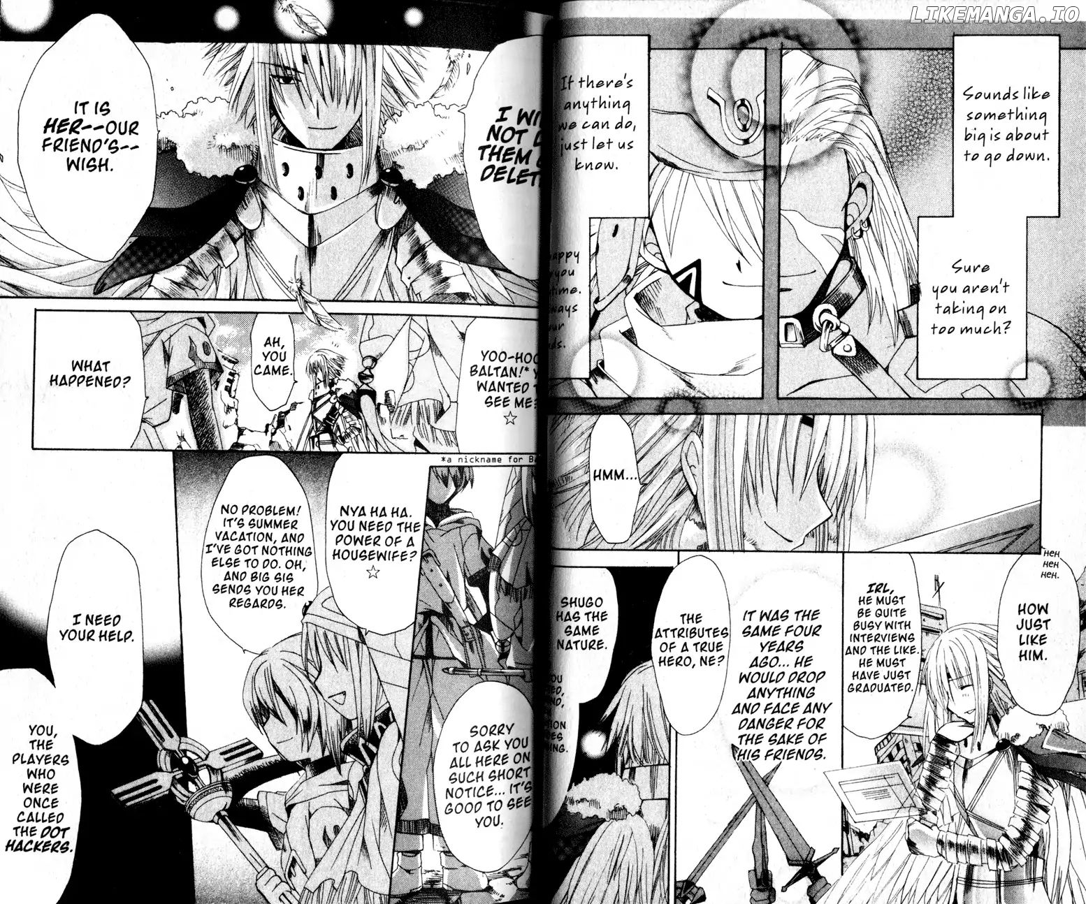 .hack//Tasogare no Udewa Densetsu chapter 14 - page 9