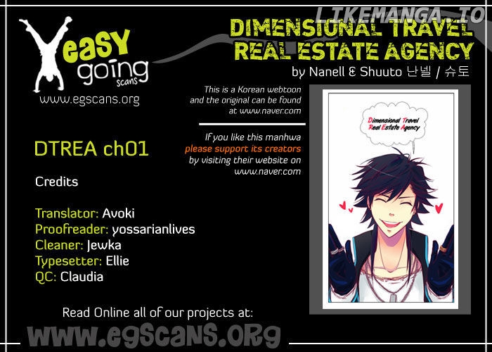 Dimensional Travel Real Estate Agency chapter 1 - page 1
