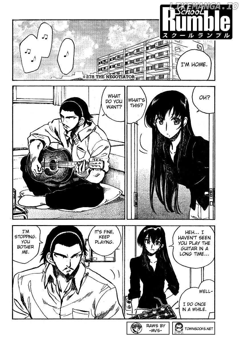 School Rumble Chapter 278 - page 1