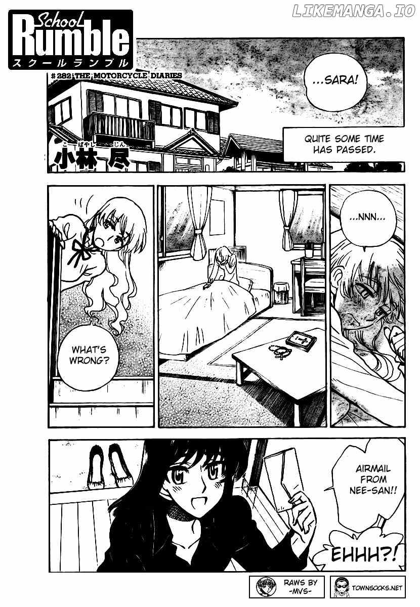 School Rumble Chapter 282 - page 1