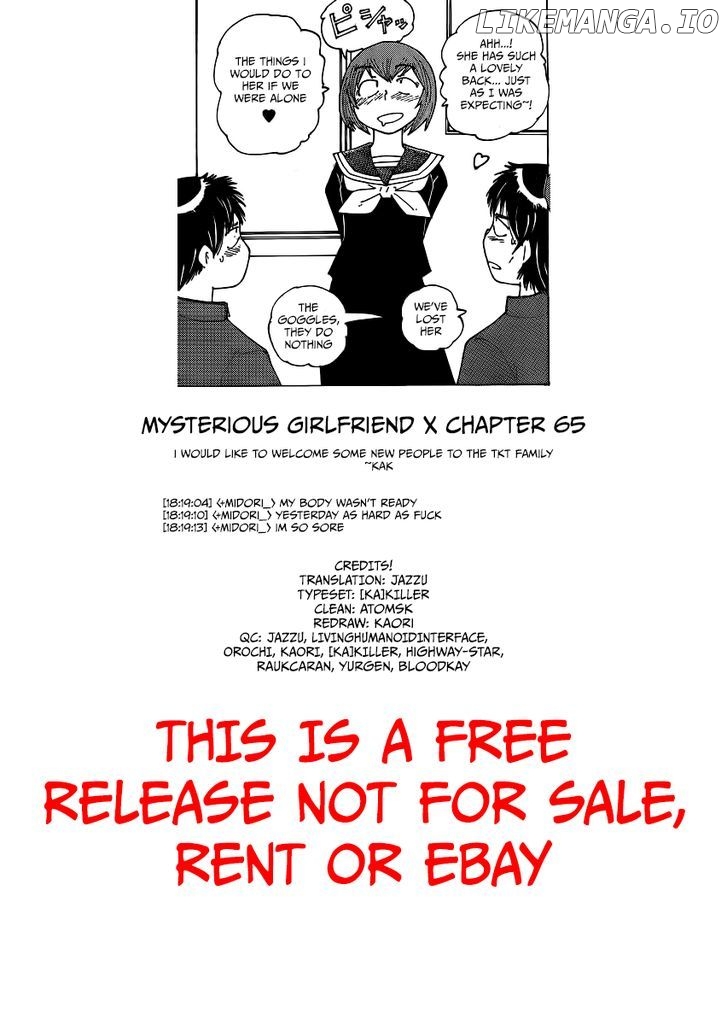 Mysterious Girlfriend X chapter 65 - page 21