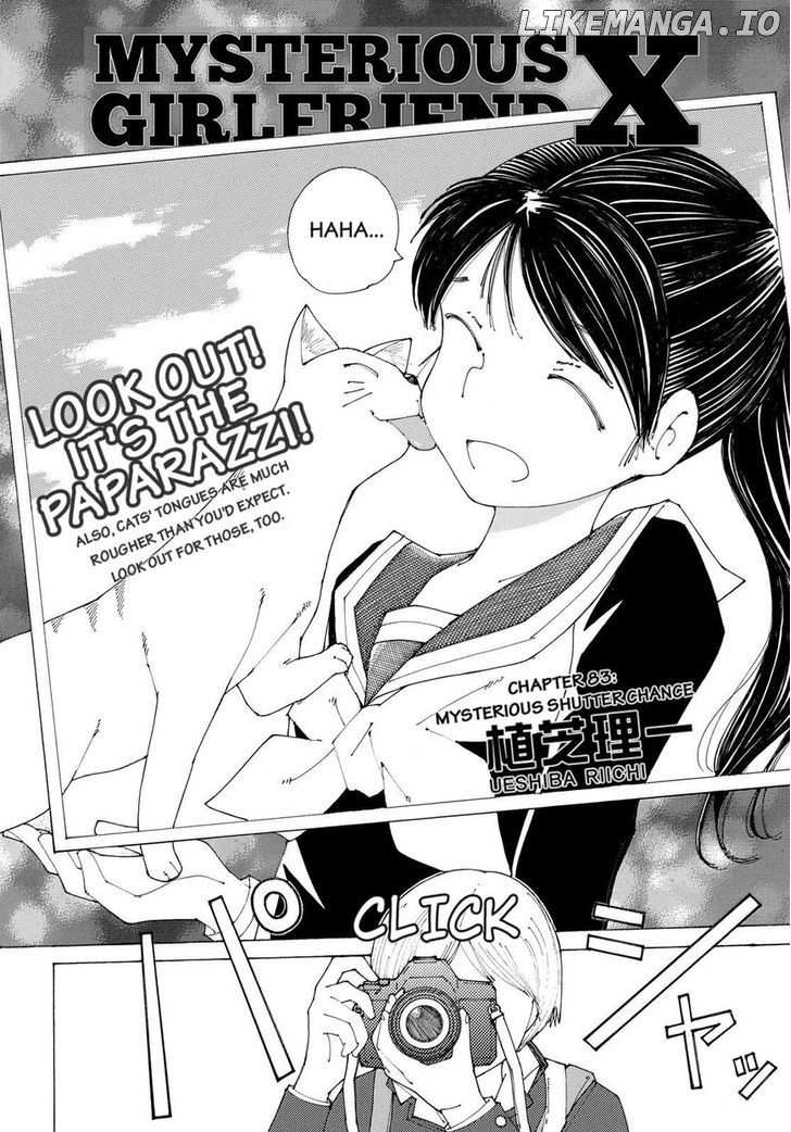 Mysterious Girlfriend X chapter 83 - page 2