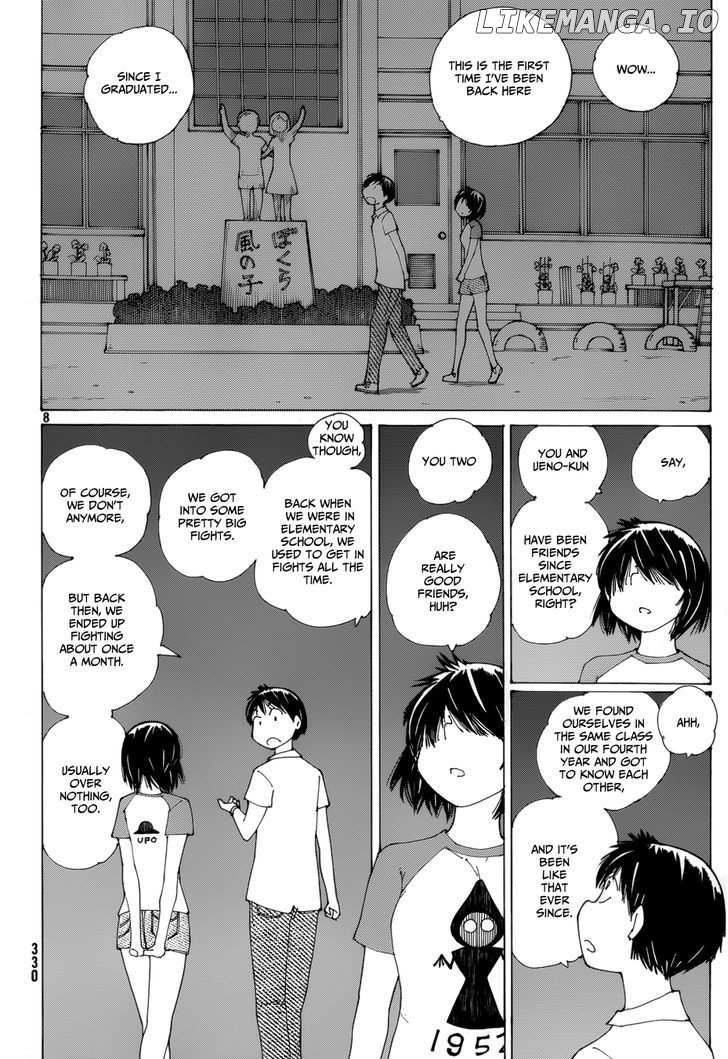 Mysterious Girlfriend X chapter 80 - page 8