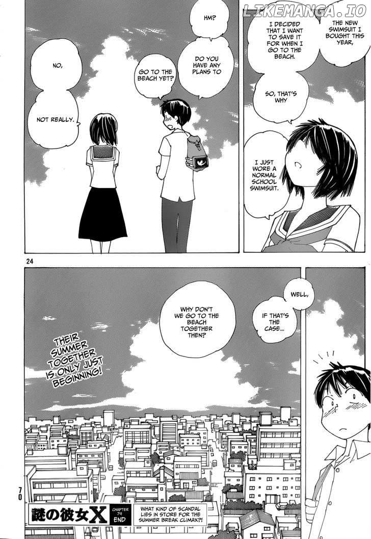 Mysterious Girlfriend X chapter 79 - page 24