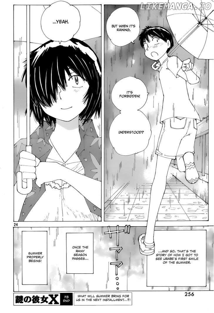 Mysterious Girlfriend X chapter 78 - page 25