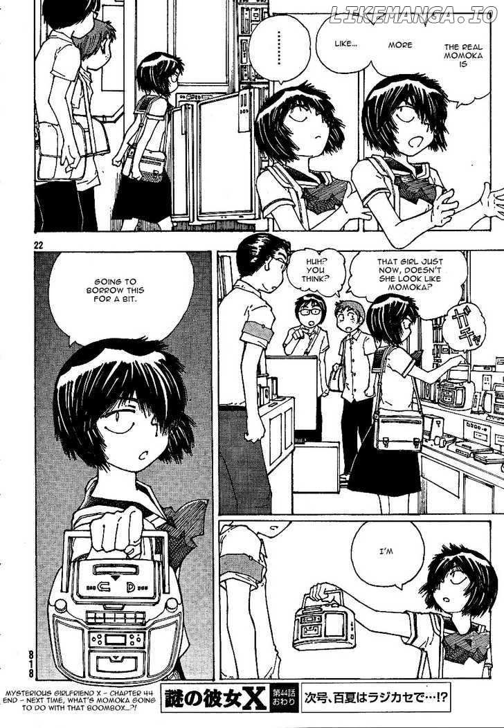 Mysterious Girlfriend X chapter 44 - page 22