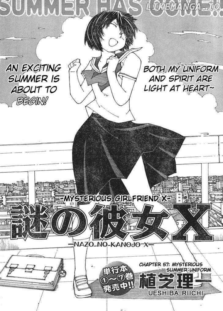 Mysterious Girlfriend X chapter 57 - page 1