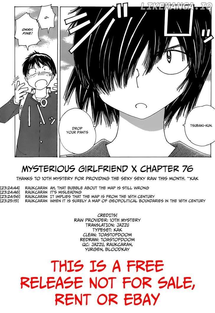 Mysterious Girlfriend X chapter 76 - page 25