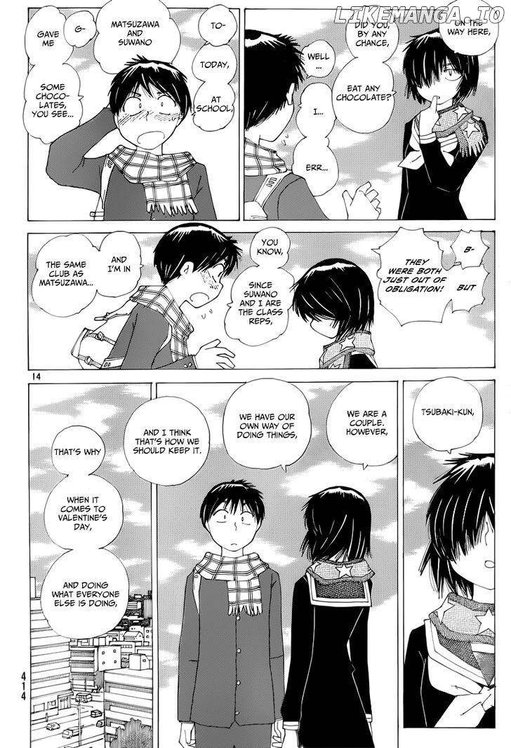 Mysterious Girlfriend X chapter 75 - page 14