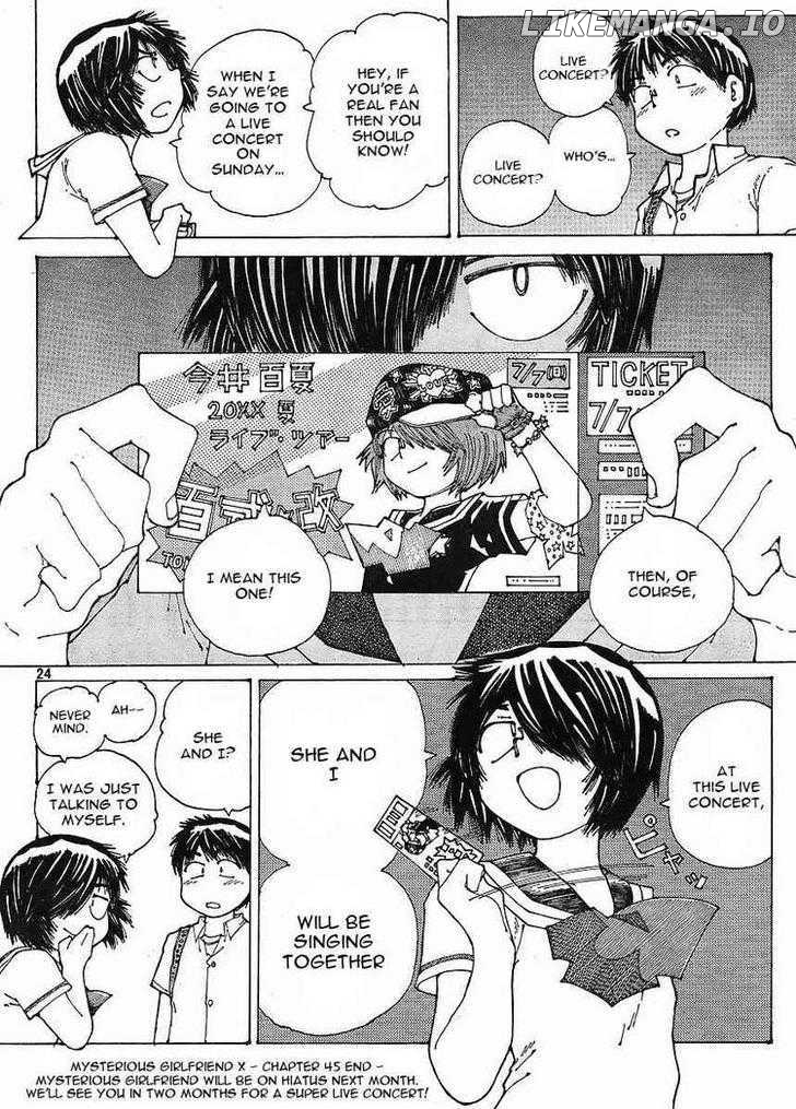 Mysterious Girlfriend X chapter 45 - page 24