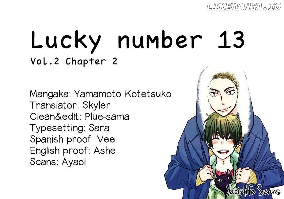 Lucky Number 13 chapter 8 - page 1