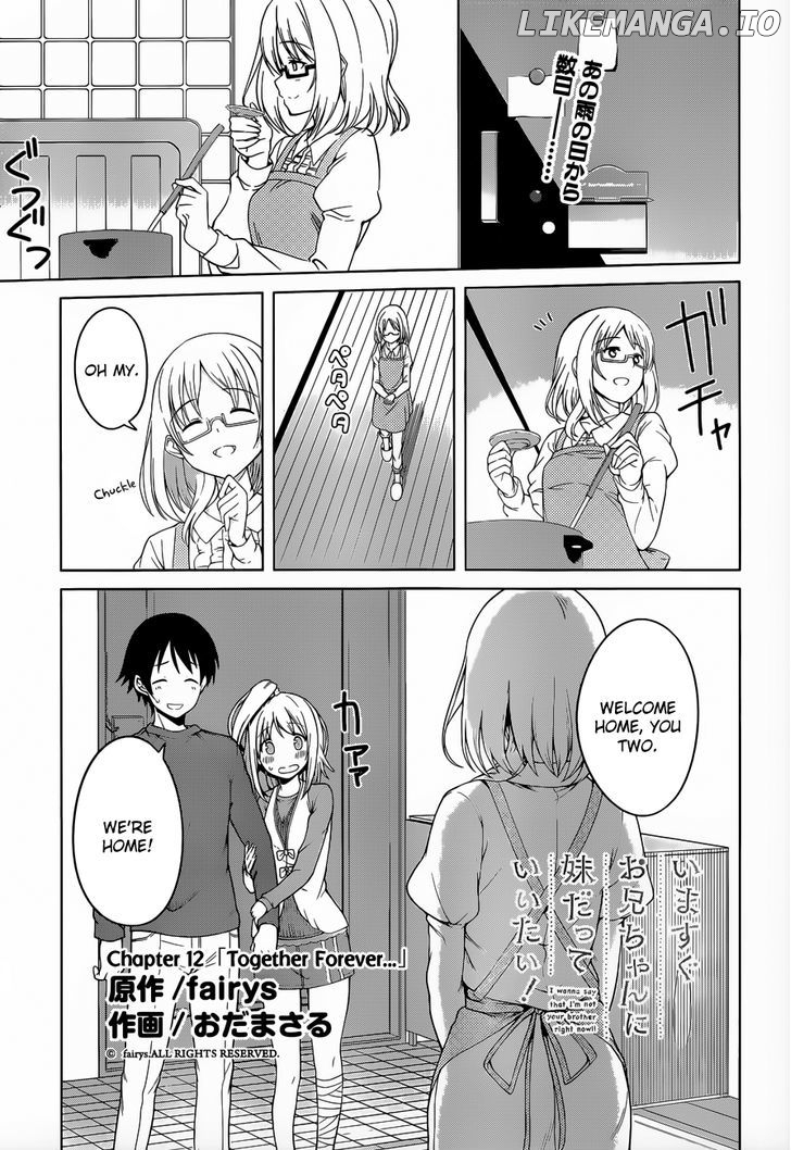 Imasugu Oniichan Ni Imouto Datte Iitai! chapter 16 - page 1