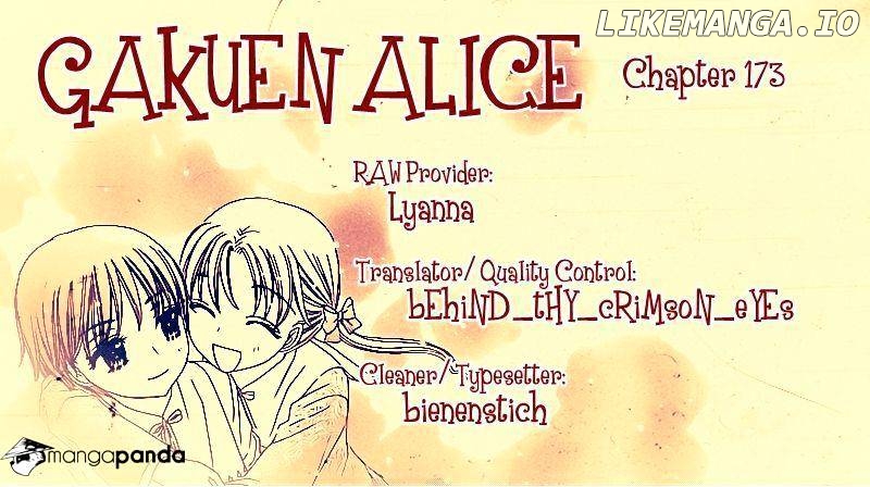 Gakuen Alice chapter 173 - page 1