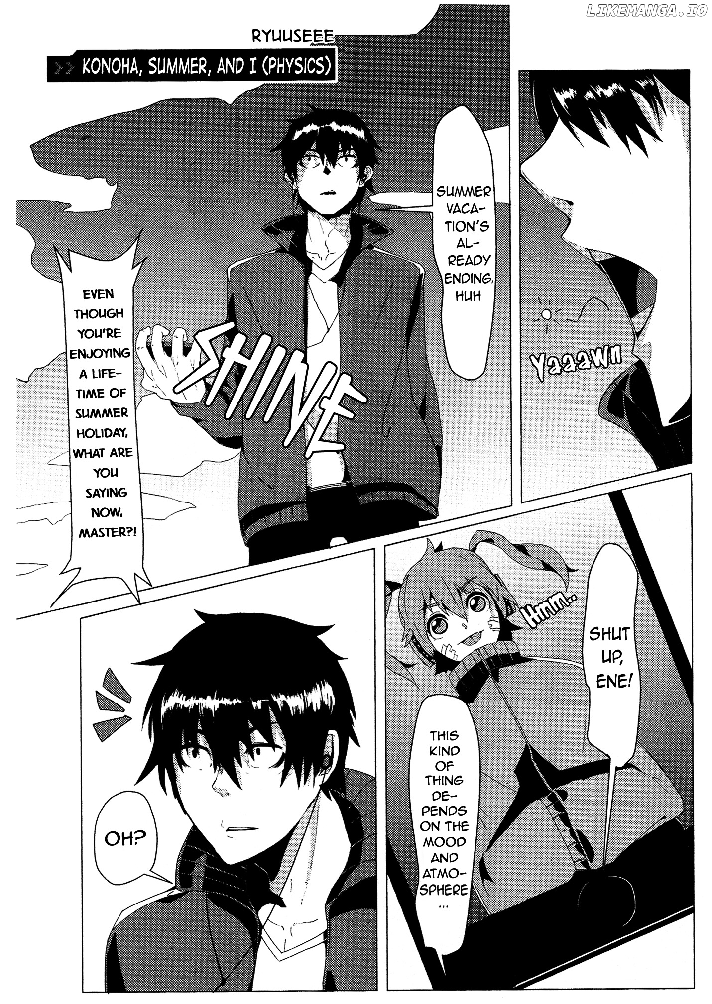 Kagerou Daze Official Anthology Comic -SUMMER- chapter 12 - page 1