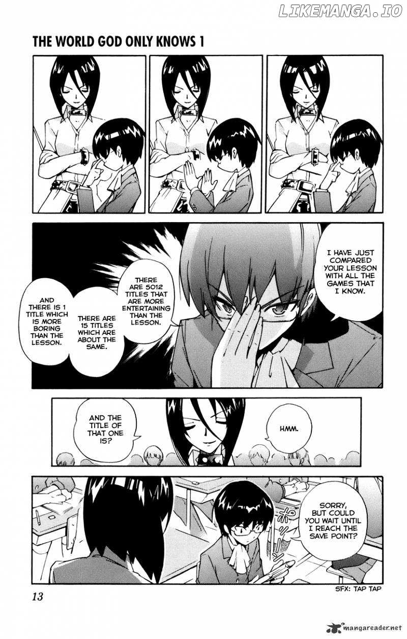 The World God Only Knows chapter 1 - page 13