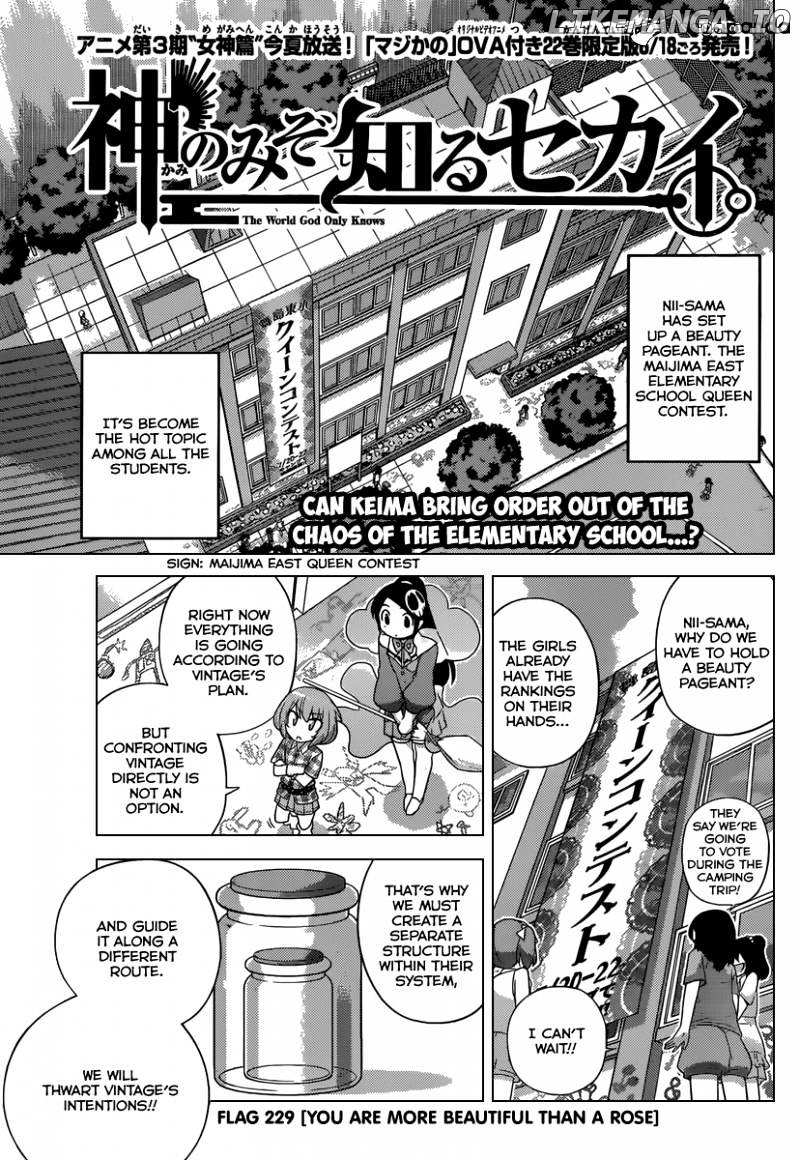 The World God Only Knows chapter 229 - page 2