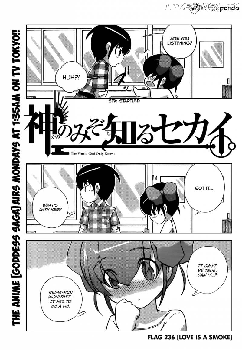 The World God Only Knows chapter 236 - page 4