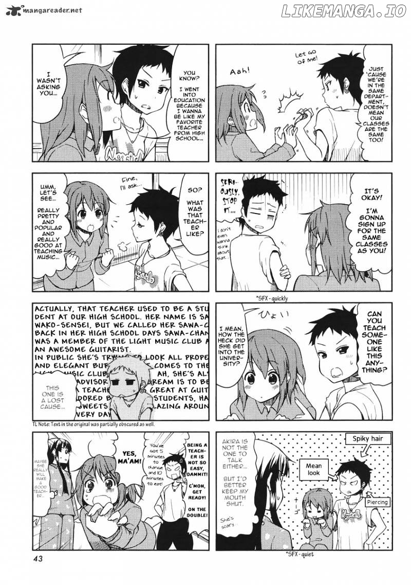 K-ON! chapter 57 - page 3