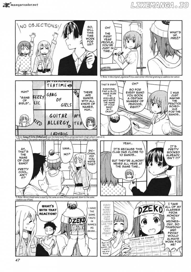 K-ON! chapter 57 - page 7