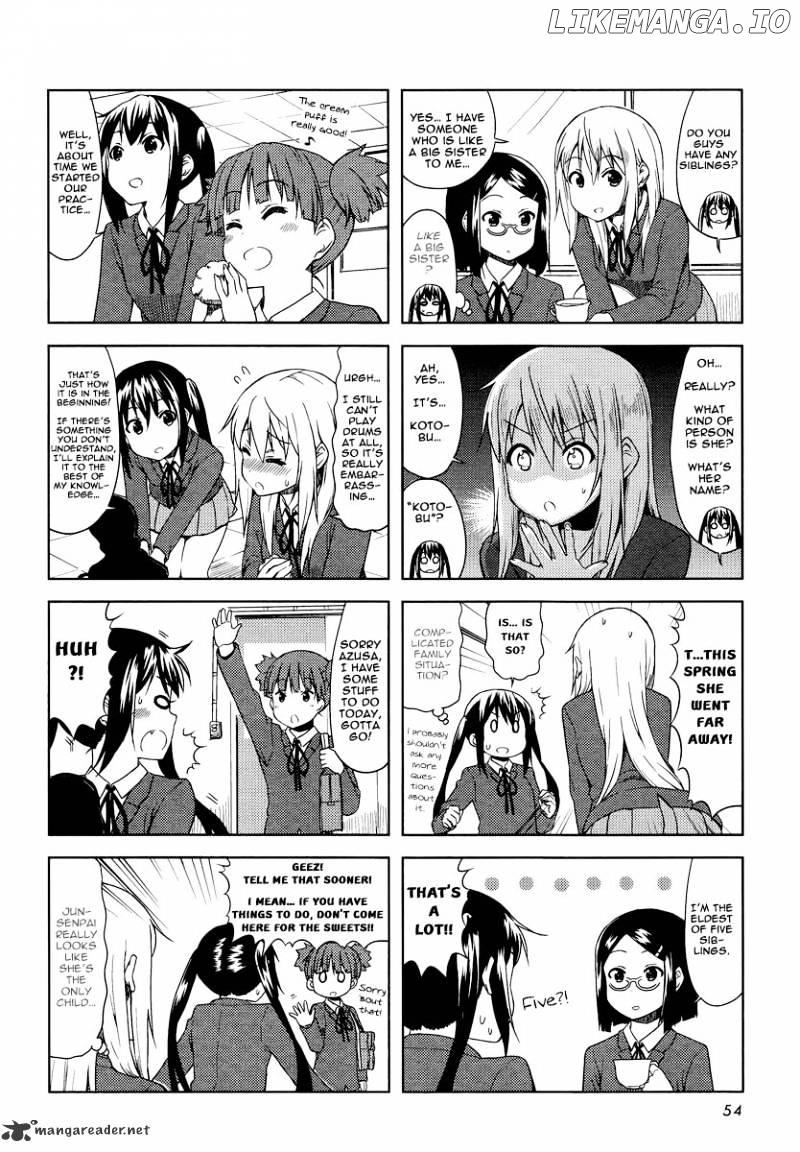 K-ON! chapter 62 - page 4