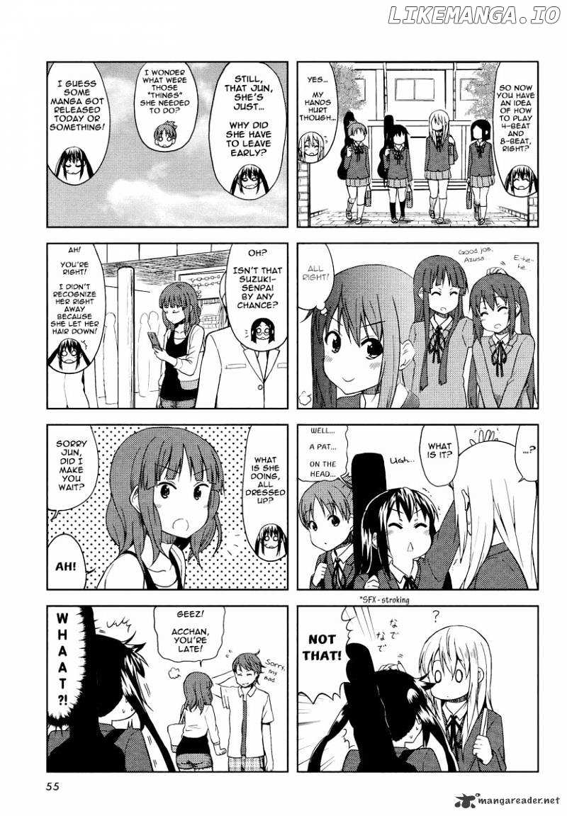 K-ON! chapter 62 - page 5
