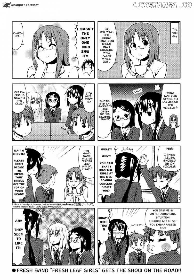 K-ON! chapter 62 - page 8