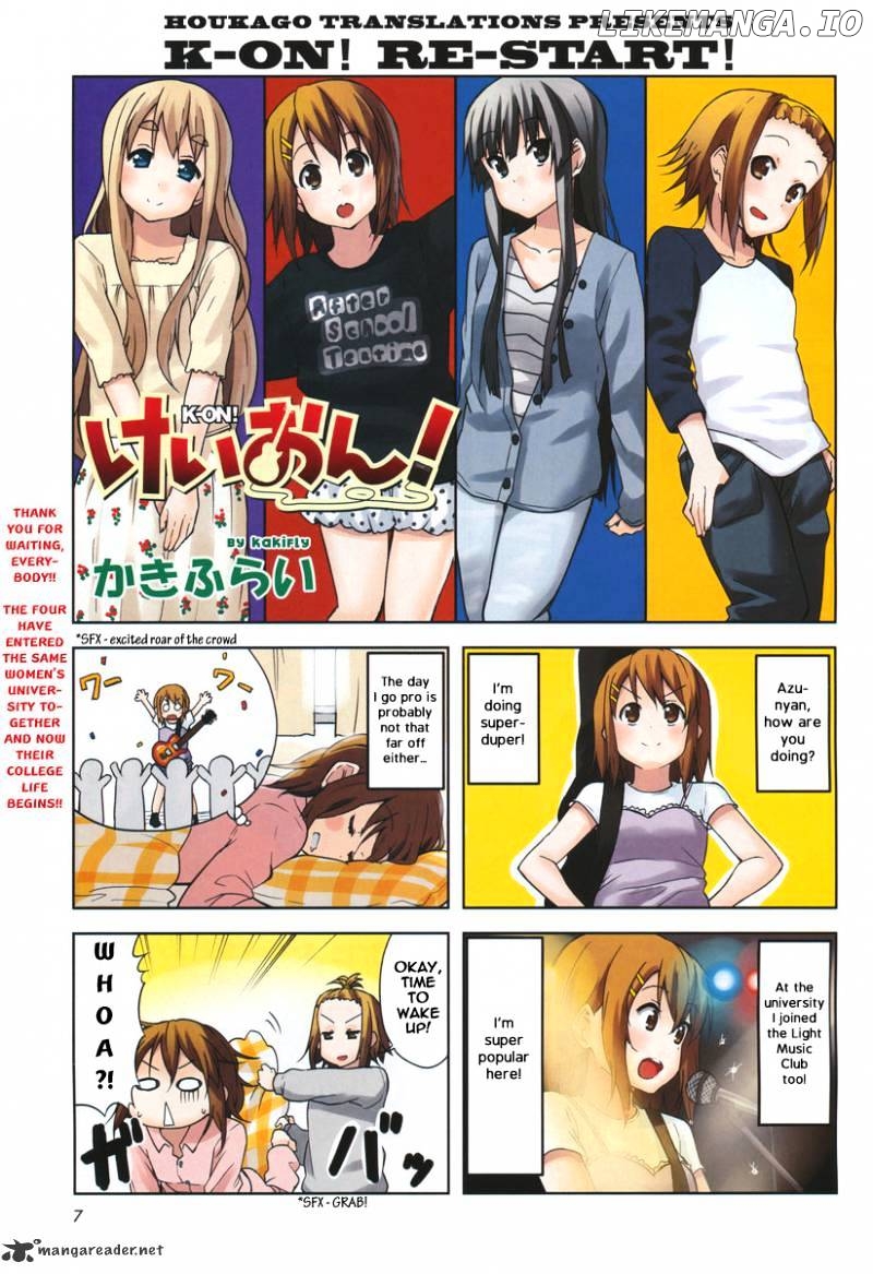 K-ON! chapter 53 - page 1