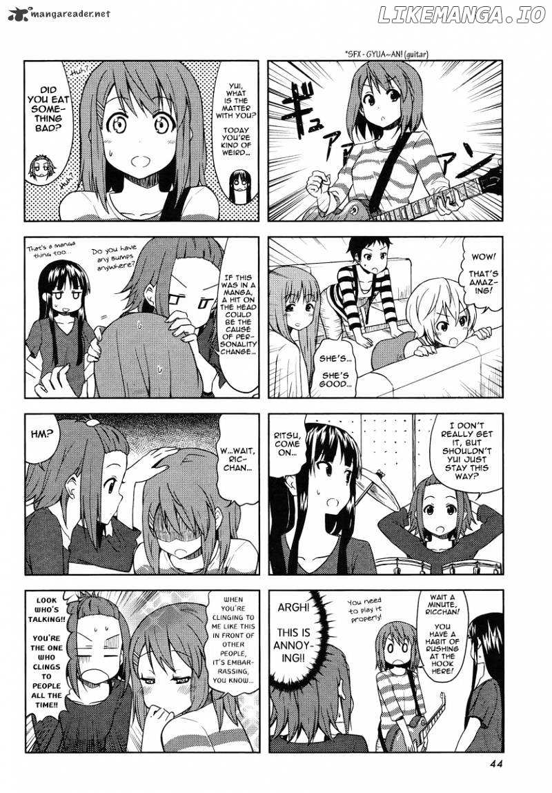 K-ON! chapter 63 - page 4