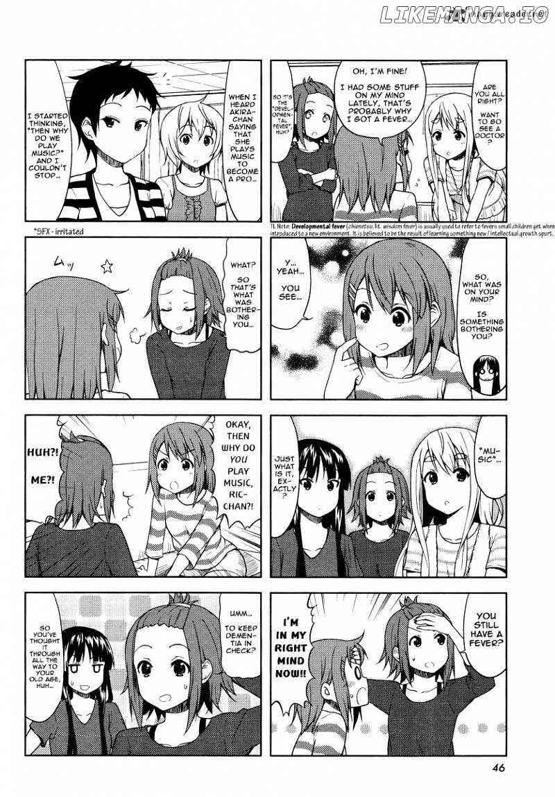 K-ON! chapter 63 - page 6