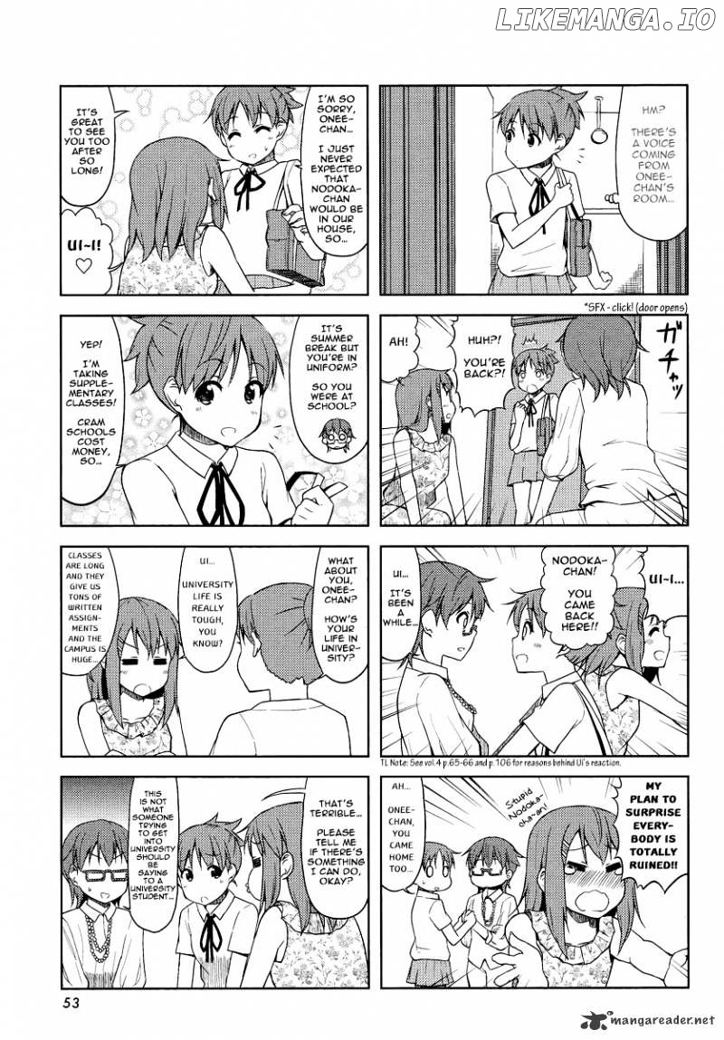 K-ON! chapter 73 - page 5