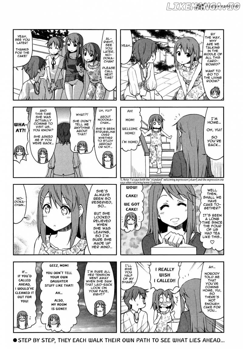 K-ON! chapter 73 - page 6