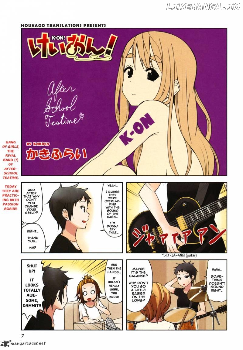 K-ON! chapter 67 - page 1