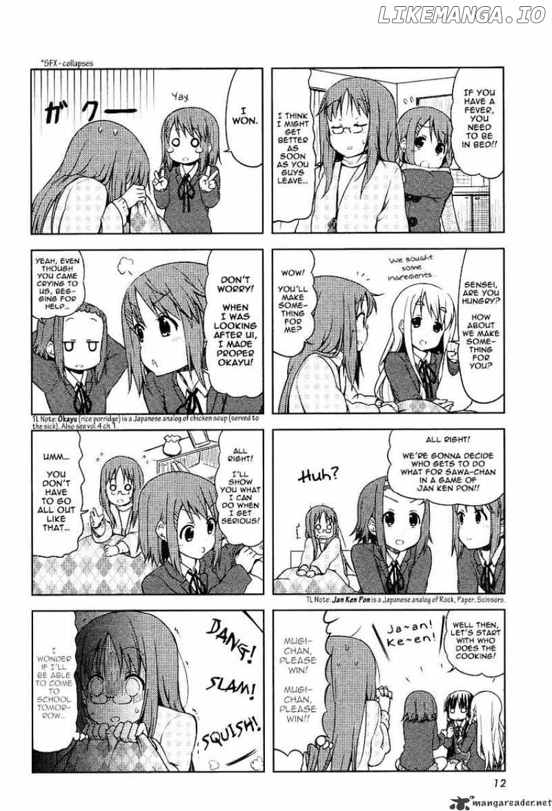 K-ON! chapter 45 - page 6