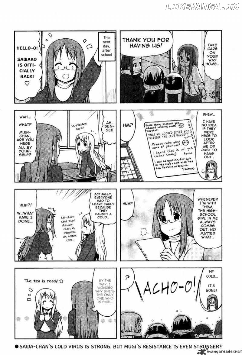 K-ON! chapter 45 - page 8