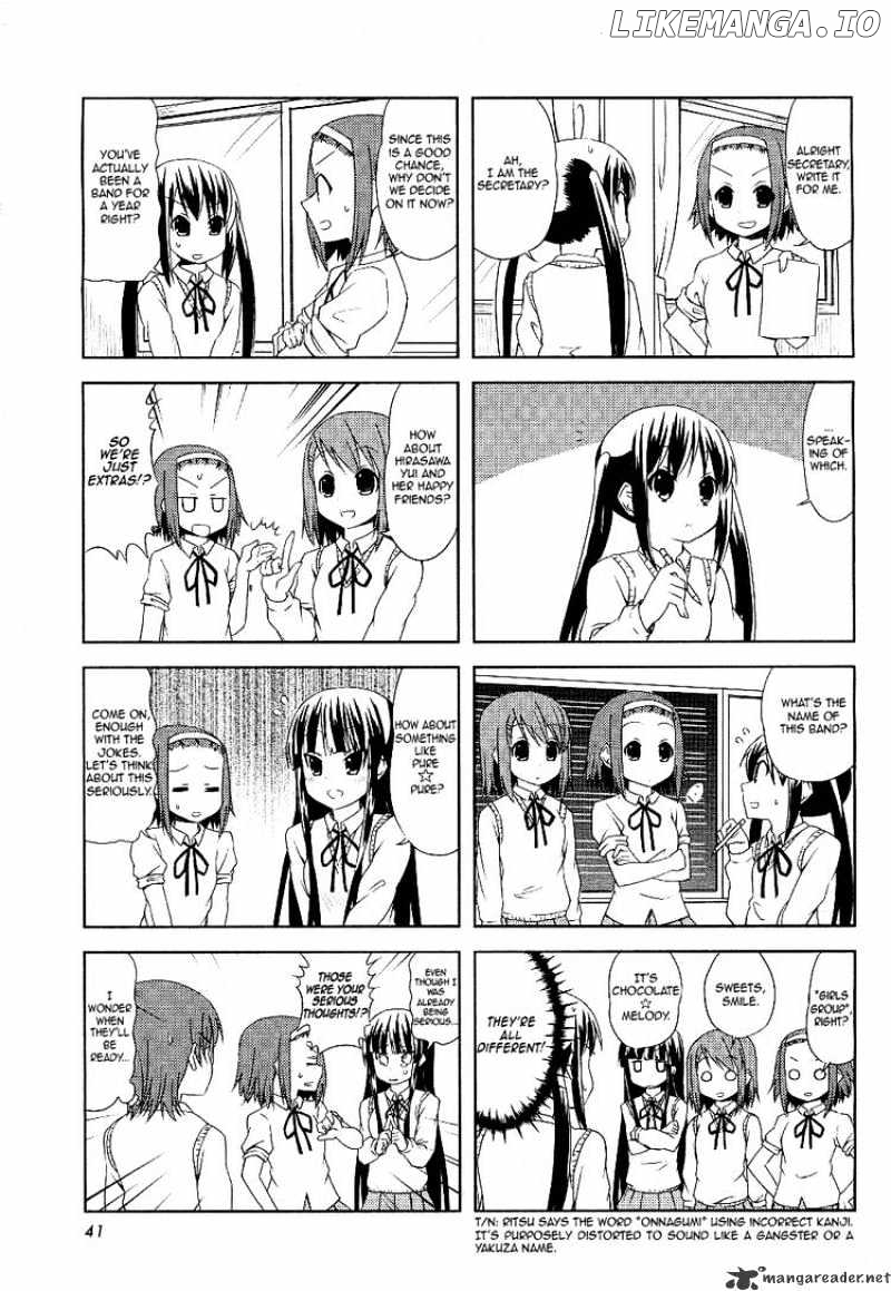 K-ON! chapter 23 - page 3